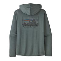 Men's Capilene® Cool Daily Graphic Hoody: SKNX73SKILINENOUVEAUGREEN