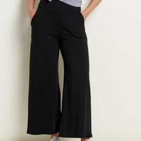 Chaka Wide Leg Pant: 100BLACK