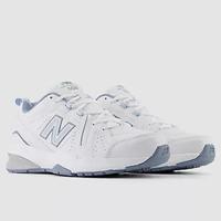 NEW BALANCE CLASSIC TRAINER WX608V5: WHITE/LIGHTBLUE