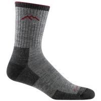 Men's Hiker Micro Crew Midweight Hiking Sock: CHARCOAL