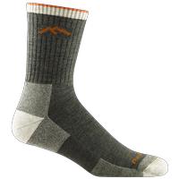 Men's Hiker Micro Crew Midweight Hiking Sock: OLIVE