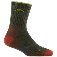 Women's Hiker Micro Crew Midweight Hiking Sock: Forest