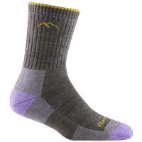 Women's Hiker Micro Crew Midweight Hiking Sock: TAUPE