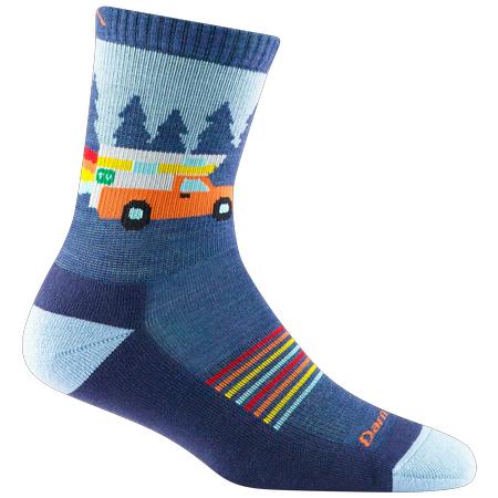 Kids Van Wild Micro Crew Lightweight Hiking Sock