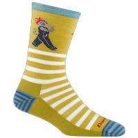 Women's Animal Haus Crew Lightweight Lifestyle Sock: BUTTERCUP