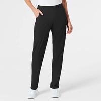 W123 Women's Flat Front Cargo Scrub Pant