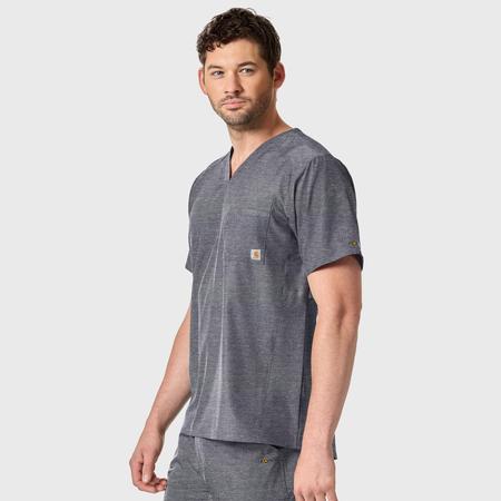 Carhartt Force Liberty Men's Twill Chest Pocket Scrub Top