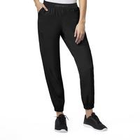 WOMEN'S FORCE LIBERTY TWILL JOGGER SCRUB PANT: BLACK