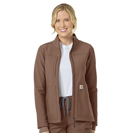 WOMEN’S RUGGED FLEX® PEAK BONDED FLEECE JACKET