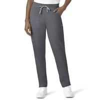 PRO Women's Slim Leg Cargo Scrub Pant: PEWTER