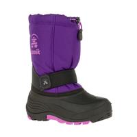 Kamik Youth Rocket Winter Boots: POR/Purple Orchid