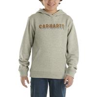 Carhartt Long Sleeve Graphic Sweatshirt: GREYHEATHER