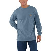 LOOSE FIT HEAVYWEIGHT LONG-SLEEVE POCKET T-SHIRT: HH5ThundercloudHtr