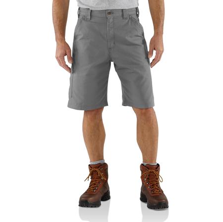 LOOSE FIT CANVAS UTILITY WORK SHORT