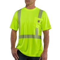 FORCE HIGH-VISIBILITY SHORT-SLEEVE CLASS 2 T-SHIRT: BRITELIME