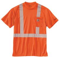 FORCE HIGH-VISIBILITY SHORT-SLEEVE CLASS 2 T-SHIRT: BRITEORANGE