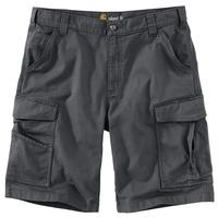 RUGGED FLEX® RELAXED FIT CANVAS CARGO WORK SHORT