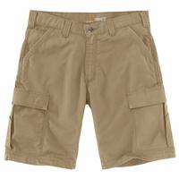 FORCE RELAXED FIT RIPSTOP CARGO WORK SHORT: 253DARKKHAKI