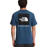 Men’s Short-Sleeve Box NSE Tee: SHADYBLUE/BLACK