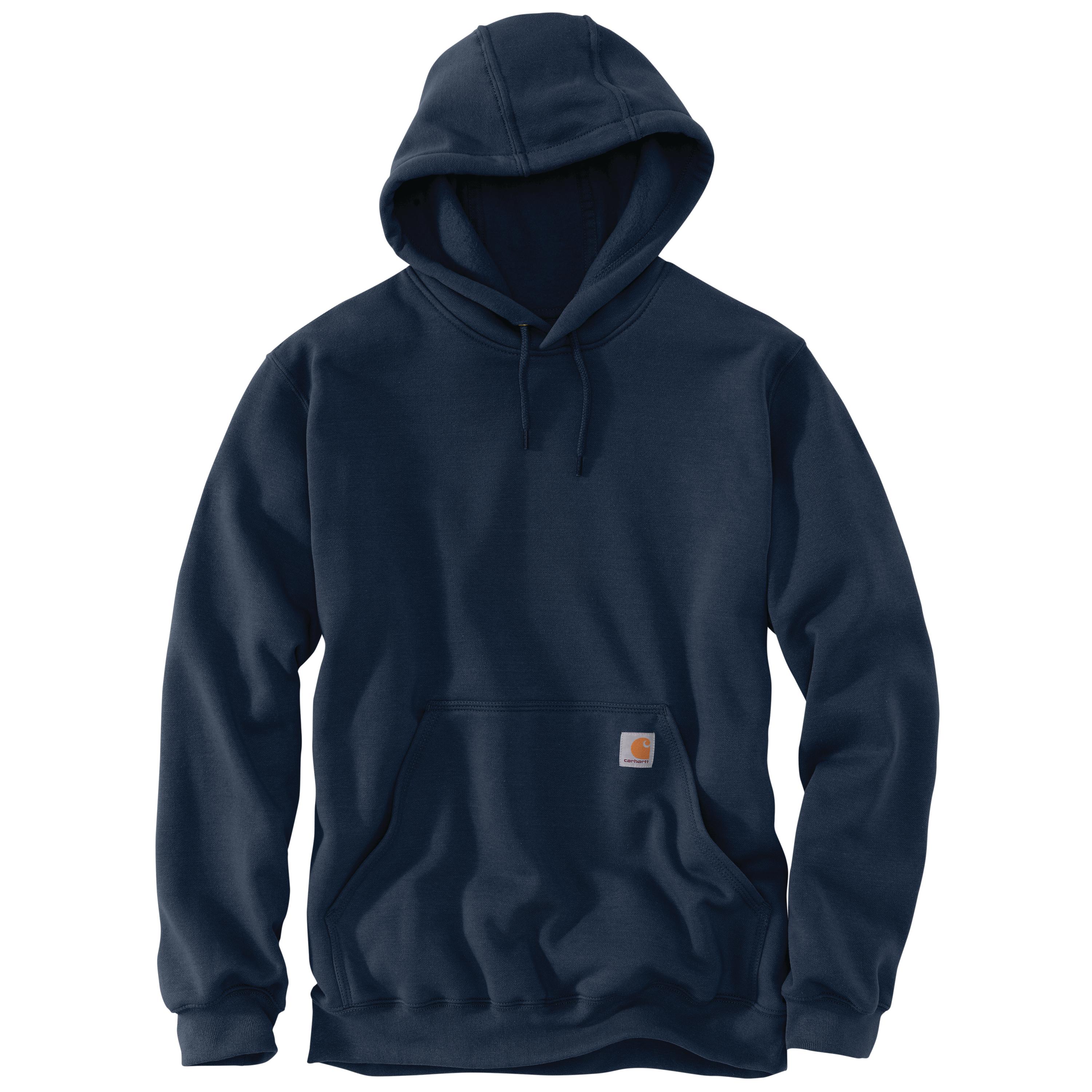 LOOSE FIT MIDWEIGHT HOODIE: NVYNAVY