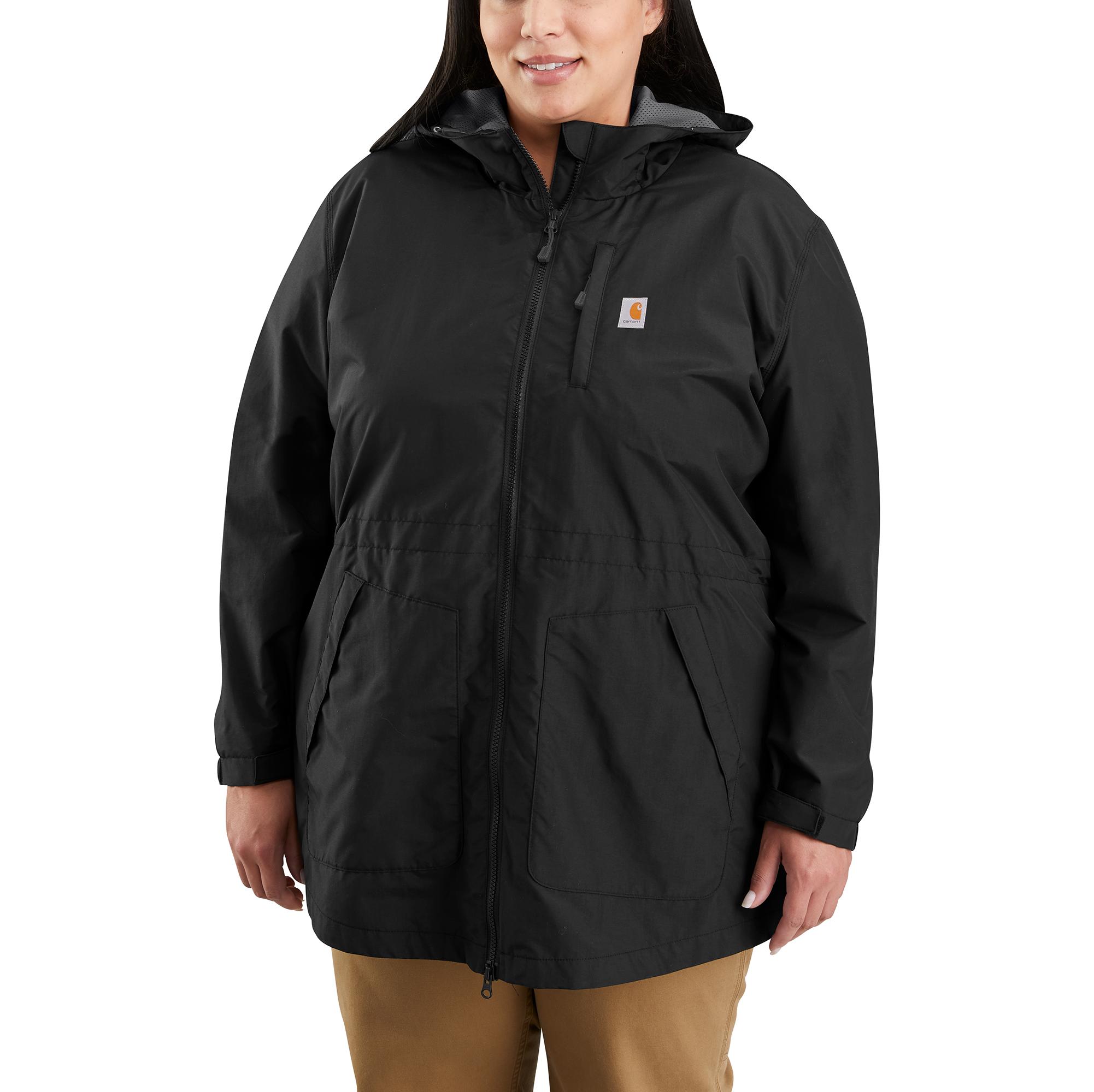 WOMEN'S RAIN DEFENDER® RELAXED FIT LIGHTWEIGHT COAT - 1 WARM RATING