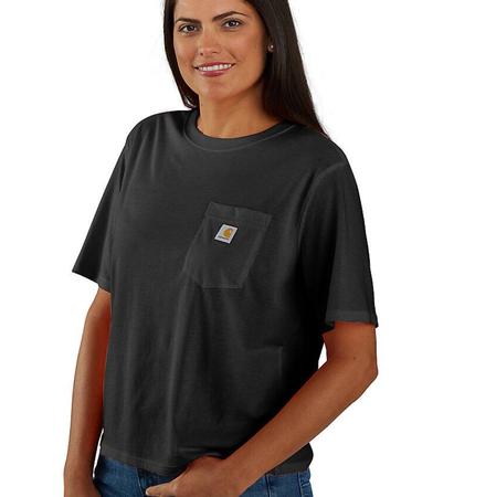 WOMEN'S TENCEL™ FIBER SERIES LOOSE FIT SHORT-SLEEVE CREWNECK T-SHIRT