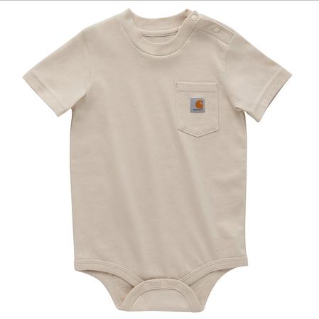 KIDS' SHORT-SLEEVE POCKET BODYSUIT (INFANT)