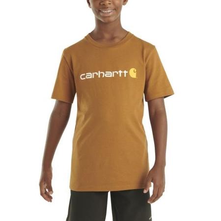 CARHARTT SHORT SLEEVE LOGO TEE (YOUTH)