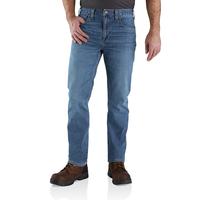 RUGGED FLEX® RELAXED FIT 5-POCKET JEAN: HOUGHTON