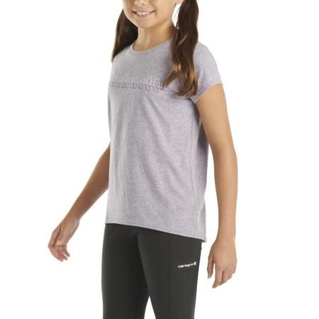 CARHARTT GIRLS SHORT SLEEVE LOGO T-SHIRT (YOUTH)