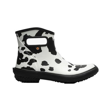 BOGS PATCH ANKLE COW GARDEN BOOTS