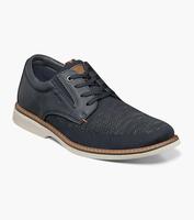 OTTO  KNIT PLAIN TOE OXFORD: 492/NAVY