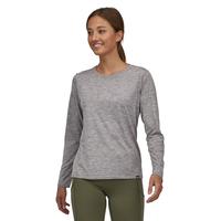 Women's Long-Sleeved Capilene® Cool Daily Shirt: FEAFeatherGrey