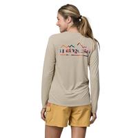 Women's Long-Sleeved Capilene® Cool Daily Graphic Shirt: UFPXPUMICE