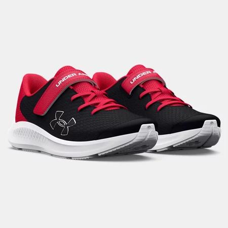 Boys' Pre-School UA Pursuit 3 AC Big Logo Running Shoes