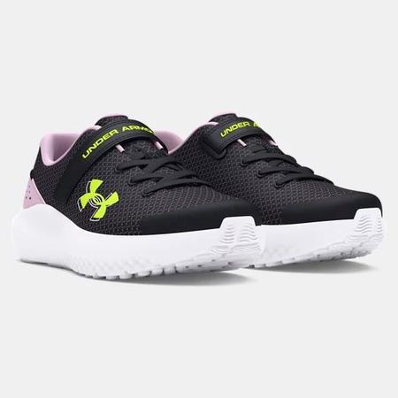 Girls' Pre-School UA Surge 4 AC Running Shoes