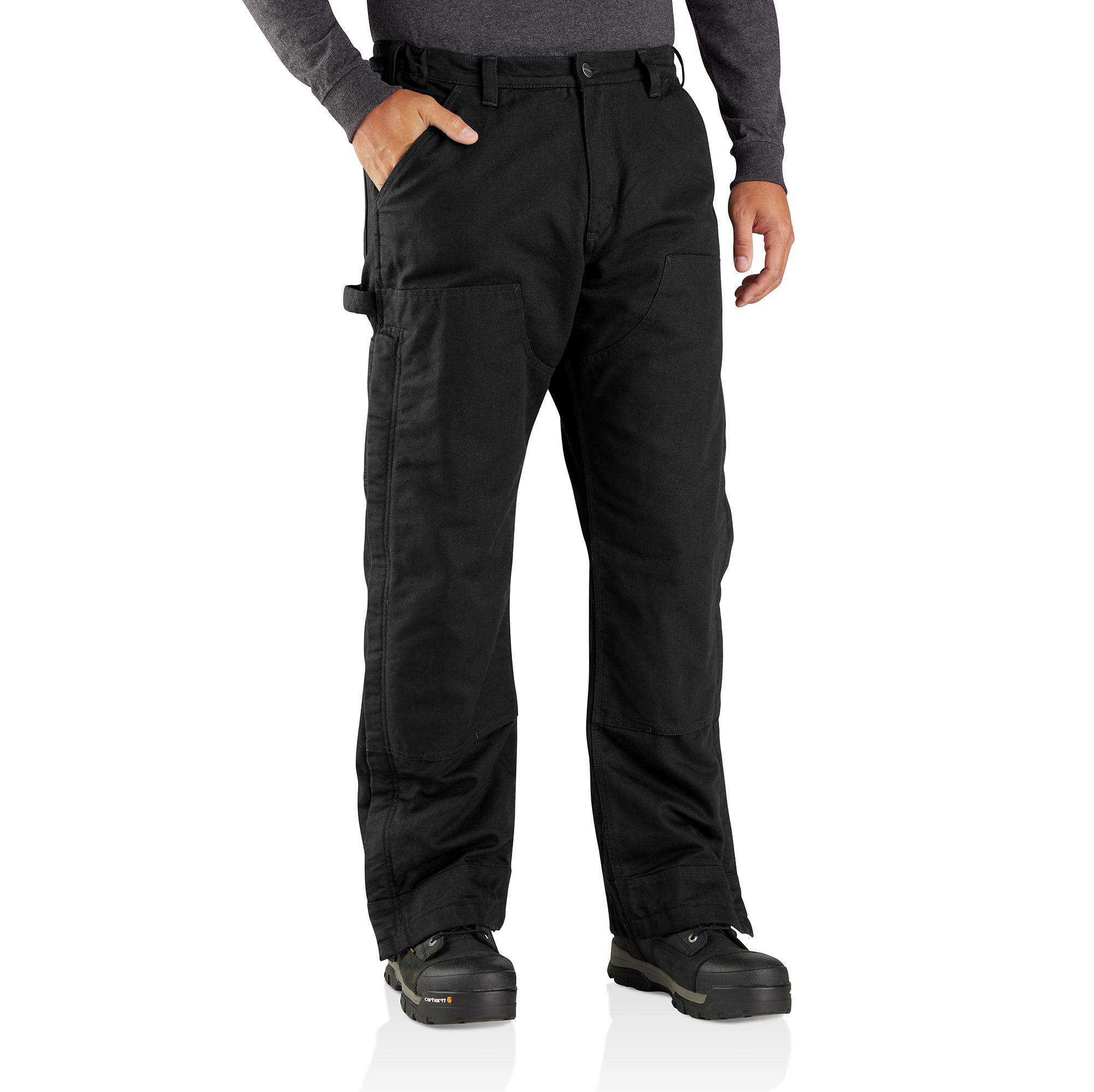 LOOSE FIT WASHED DUCK INSULATED PANT