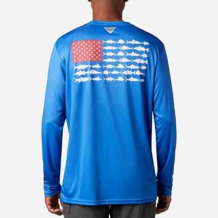 Men's Terminal Tackle PFG Fish Flag™ Long Sleeve Shirt