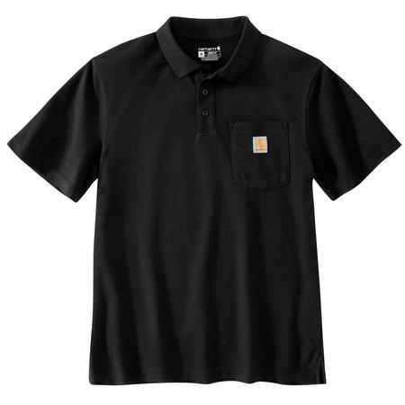 LOOSE FIT MIDWEIGHT SHORT-SLEEVE POCKET POLO