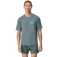 Men's Capilene® Cool Trail Graphic Shirt: UFZNFitz/NouveauGreen