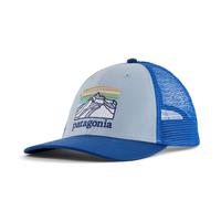 Line Logo Ridge LoPro Trucker Hat: STEAMBLUE