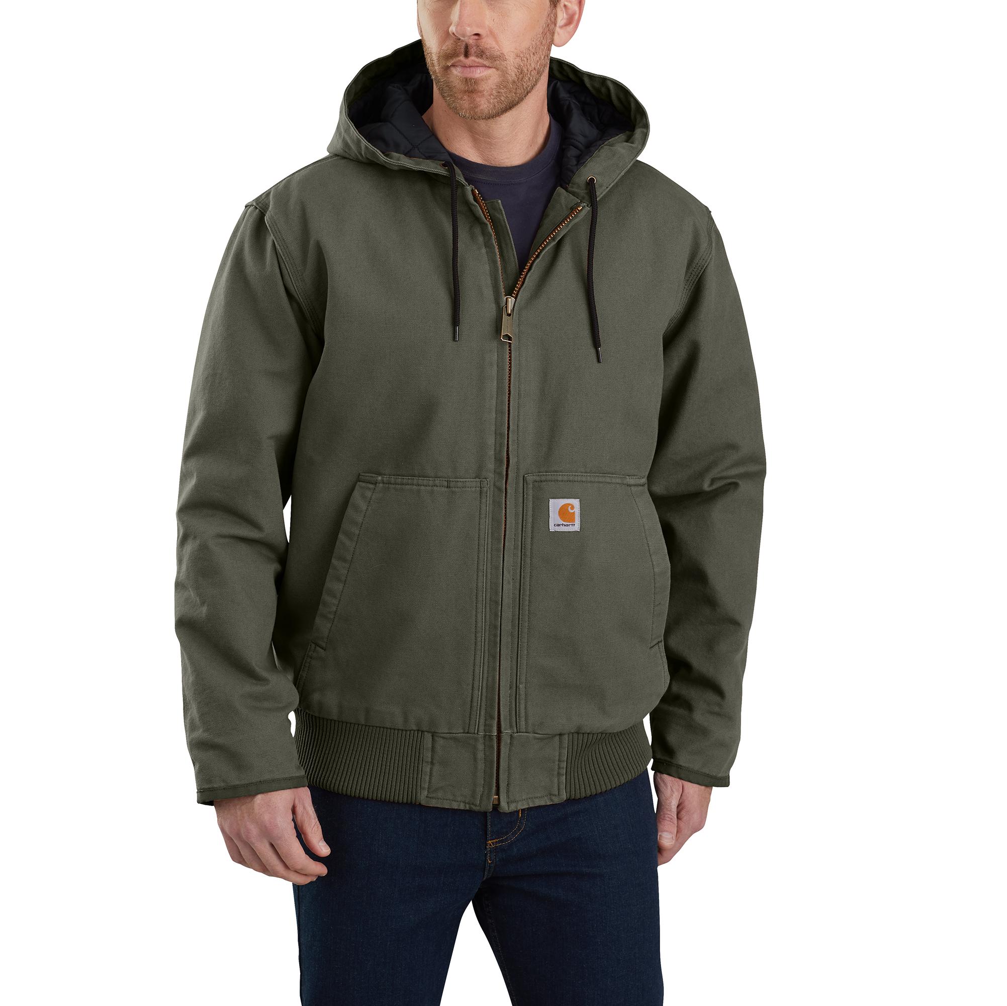 LOOSE FIT WASHED DUCK INSULATED ACTIVE JAC - 3 WARMEST RATING