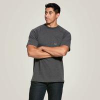 Rebar Cotton Strong T-Shirt: CharcoalHeather