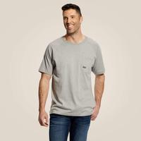 Rebar Cotton Strong T-Shirt: HeatherGrey