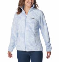 Women's Benton Springs™ Printed Full Zip Fleece Jacket: 477WHISPERS