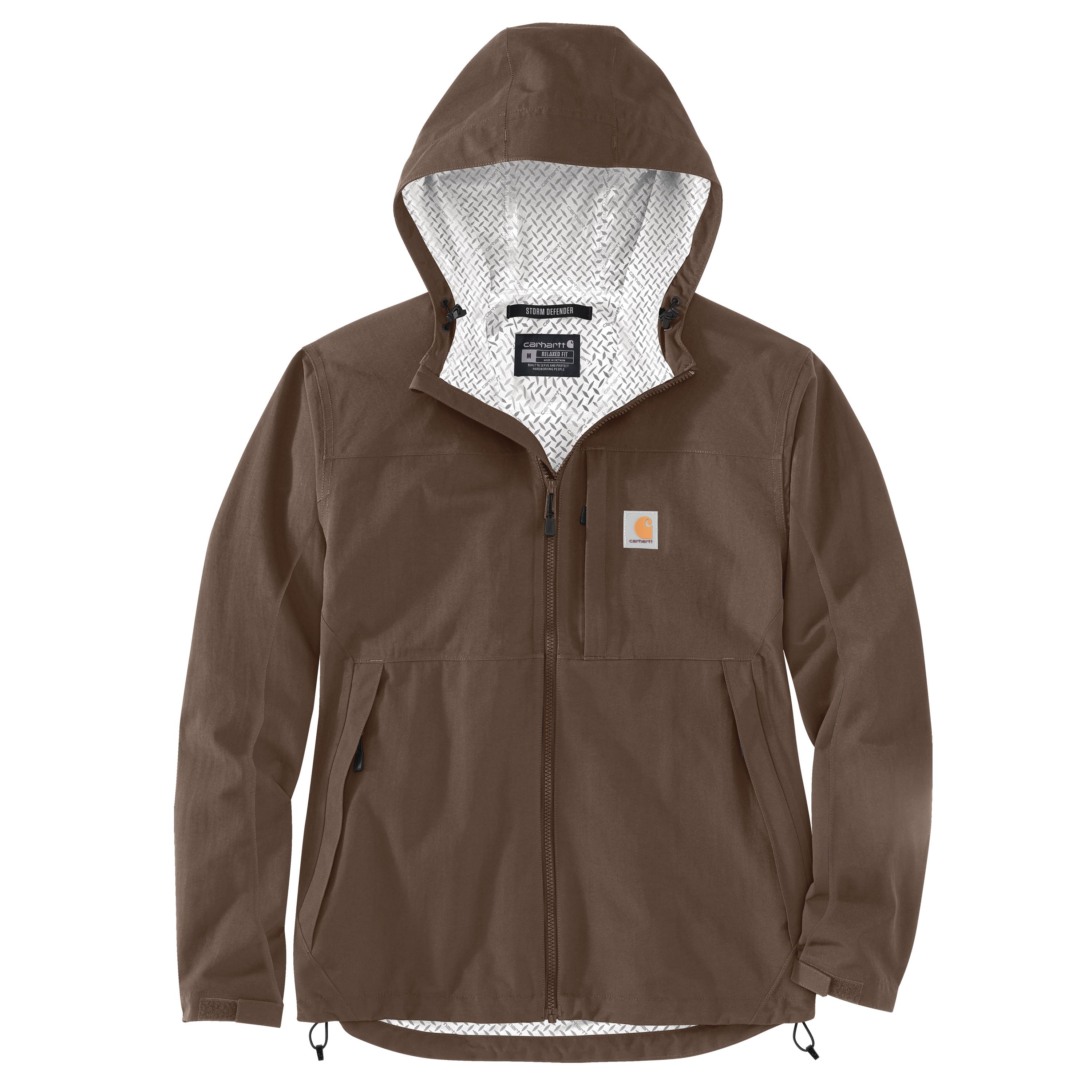 STORM DEFENDER® RELAXED FIT LIGHTWEIGHT PACKABLE JACKET: 217TARMAC