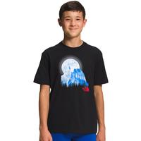 The North Face Boys' Graphic Short Sleeve T-Shirt: G37Black/Blue