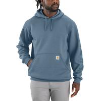 LOOSE FIT MIDWEIGHT LOGO SLEEVE GRAPHIC HOODIE: HH5ThundercloudHtr