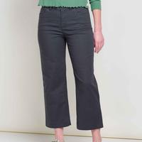 Earthworks Wide Leg Pant: SOOT