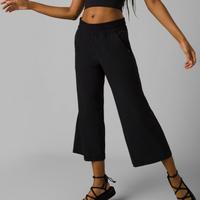 Railay Wide Leg Pant: BLACK